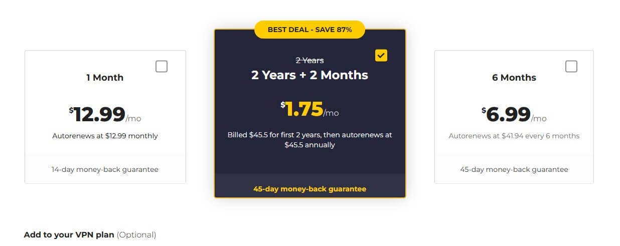 Cyberghost Price Update