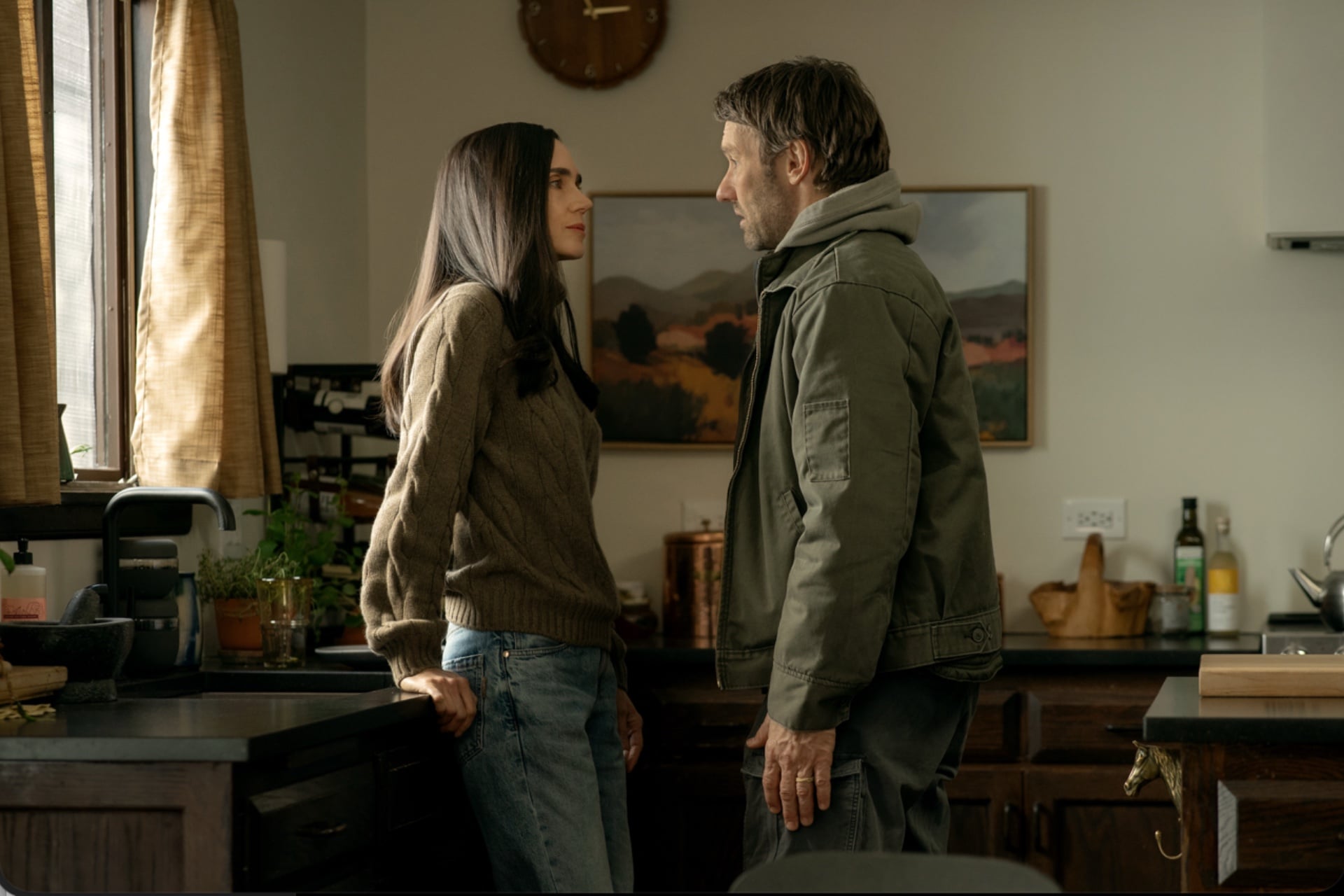 Jennifer Connelly and Joel Edgerton in 'Dark Matter' season two.