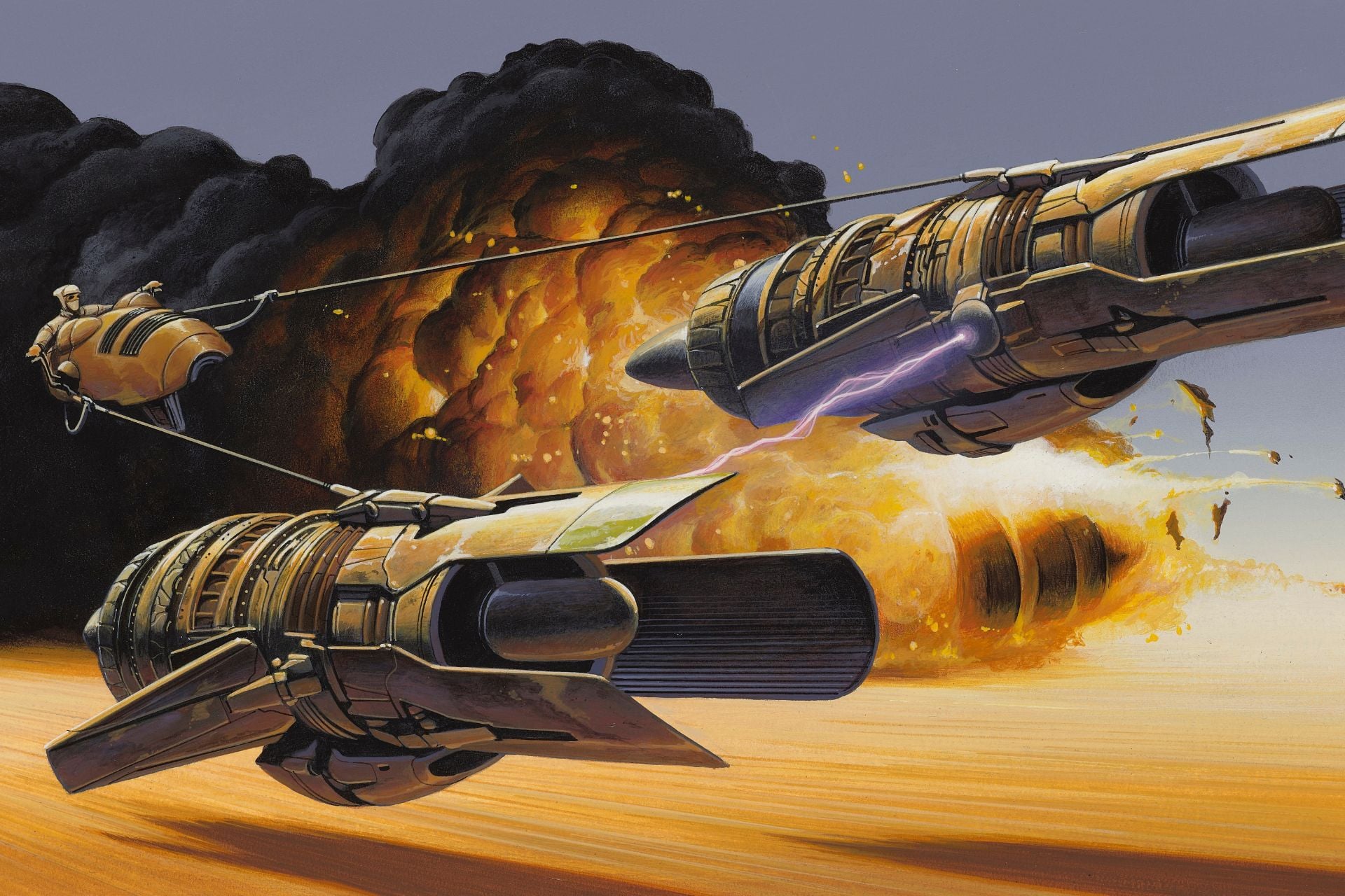 This Doug Chiang 'Star Wars' concept art will be at the Lucas Museum of Narrative Arts.