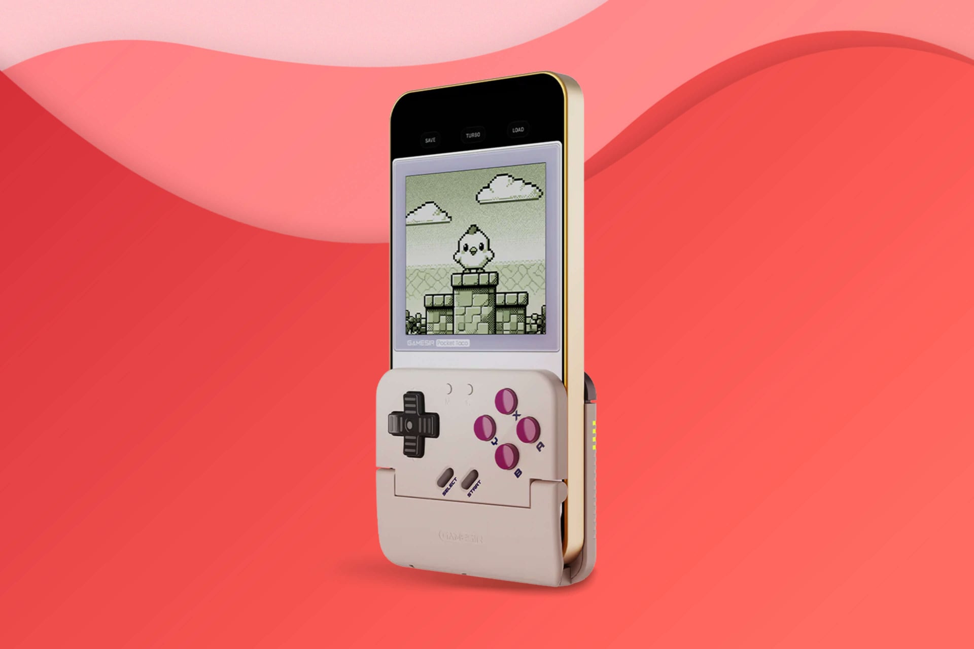 An illustration of the Gamesir Pocket Taco.