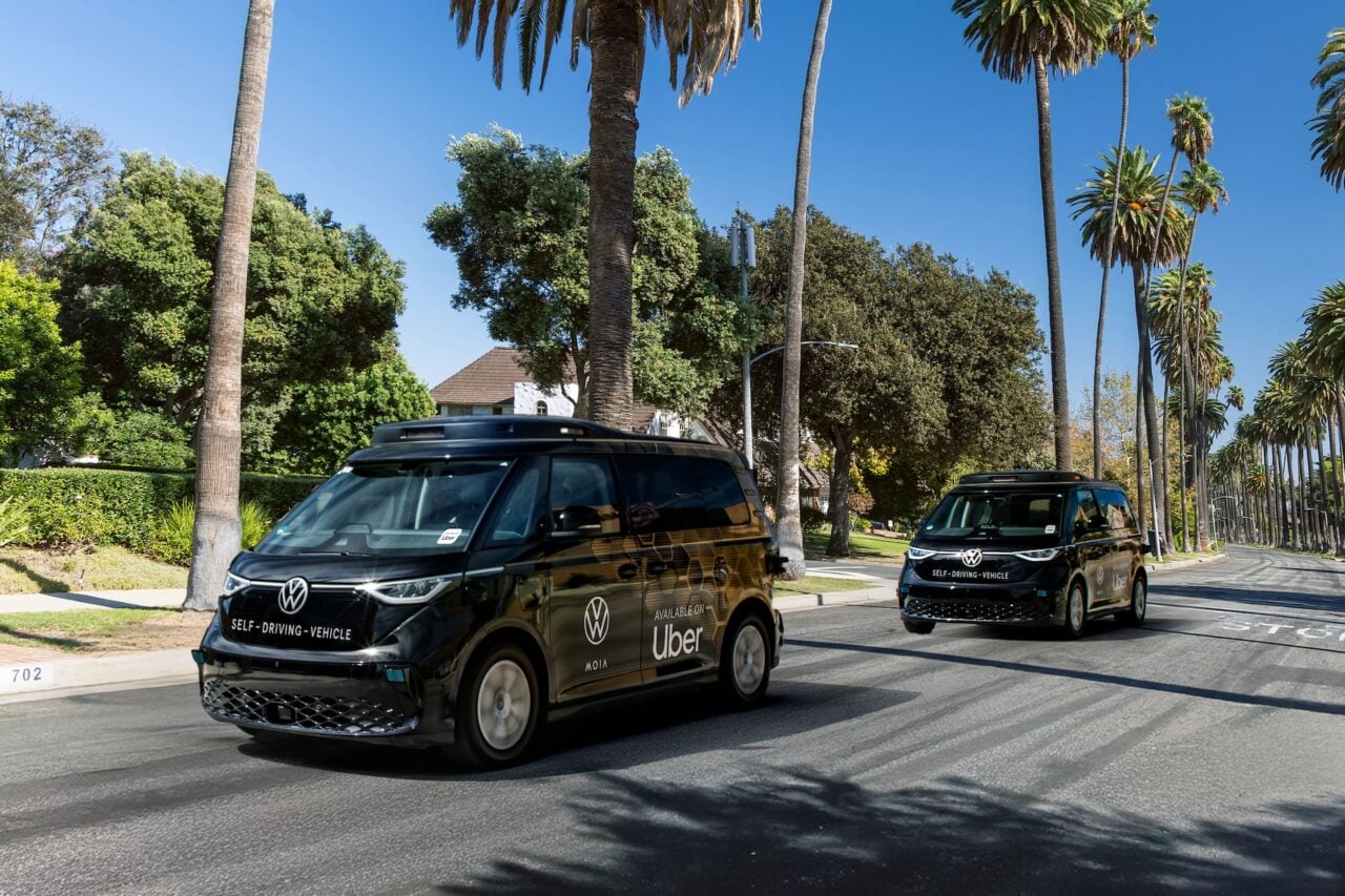 Uber Is Testing Driverless Volkswagen ID. Buzz Vans in Los Angeles