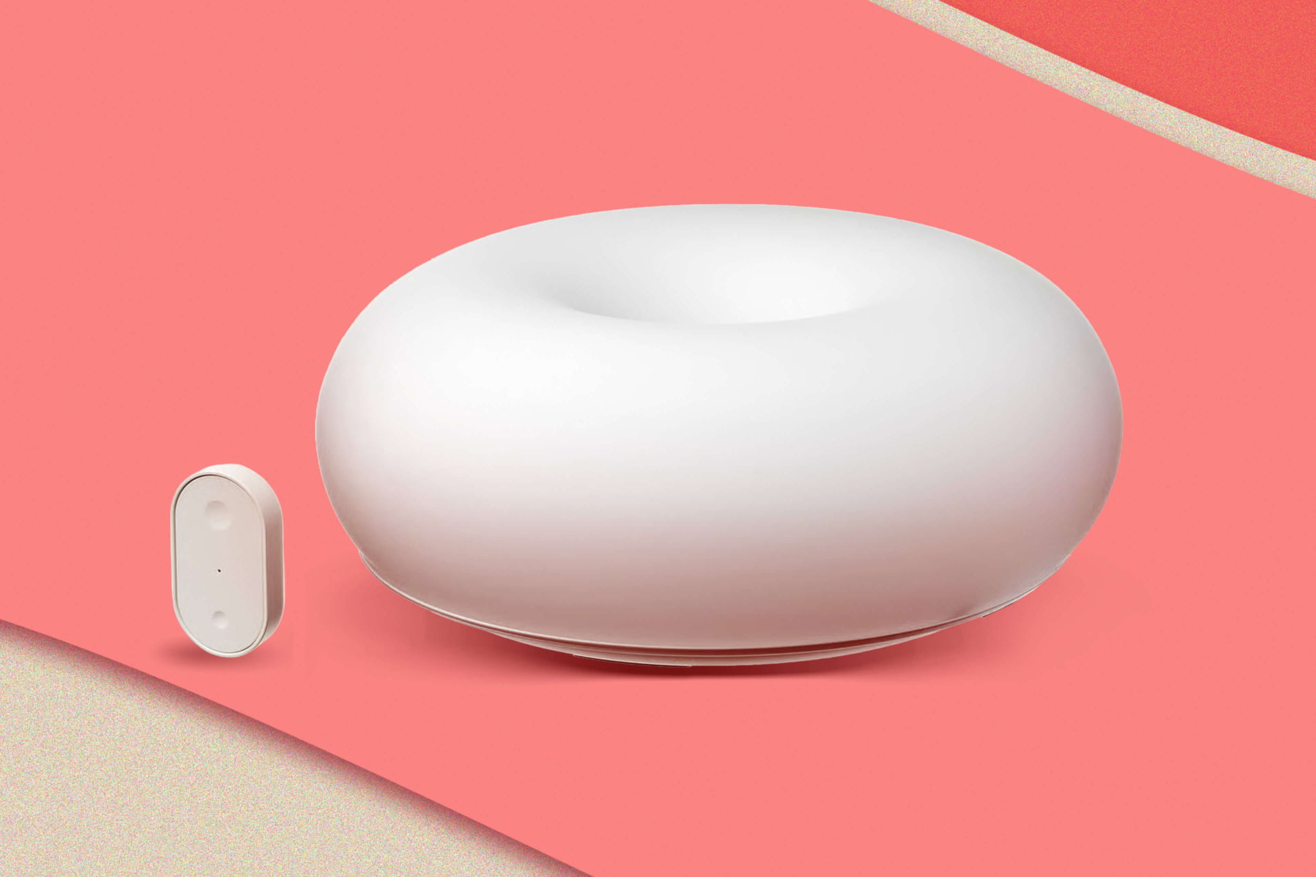 An illustration of the Ikea Varmblixt Led Smart Lamp.
