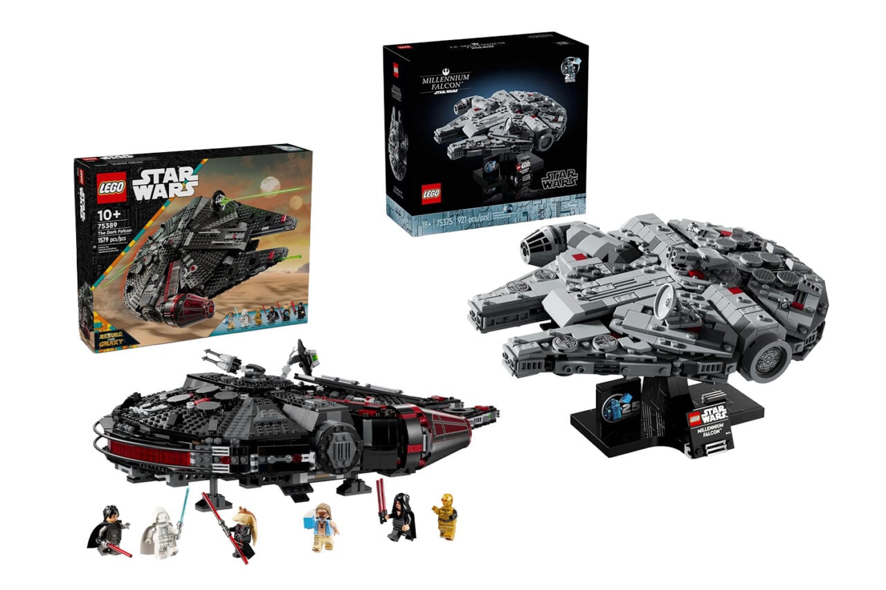 Lego Star Wars Millennium Falcon And Dark Falcon