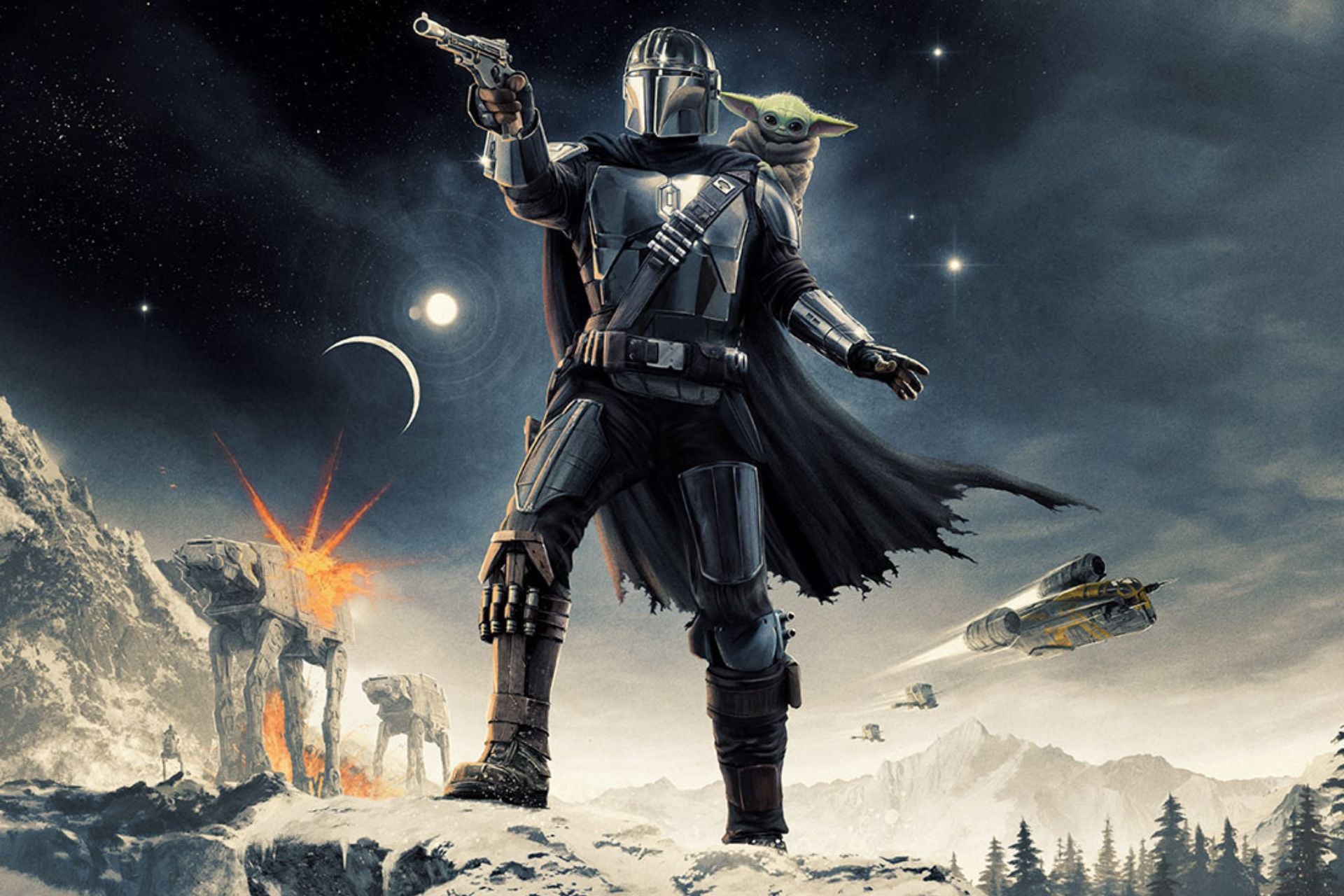 A new poster for The Mandalorian and Grogu reveals a fun Easter Egg.