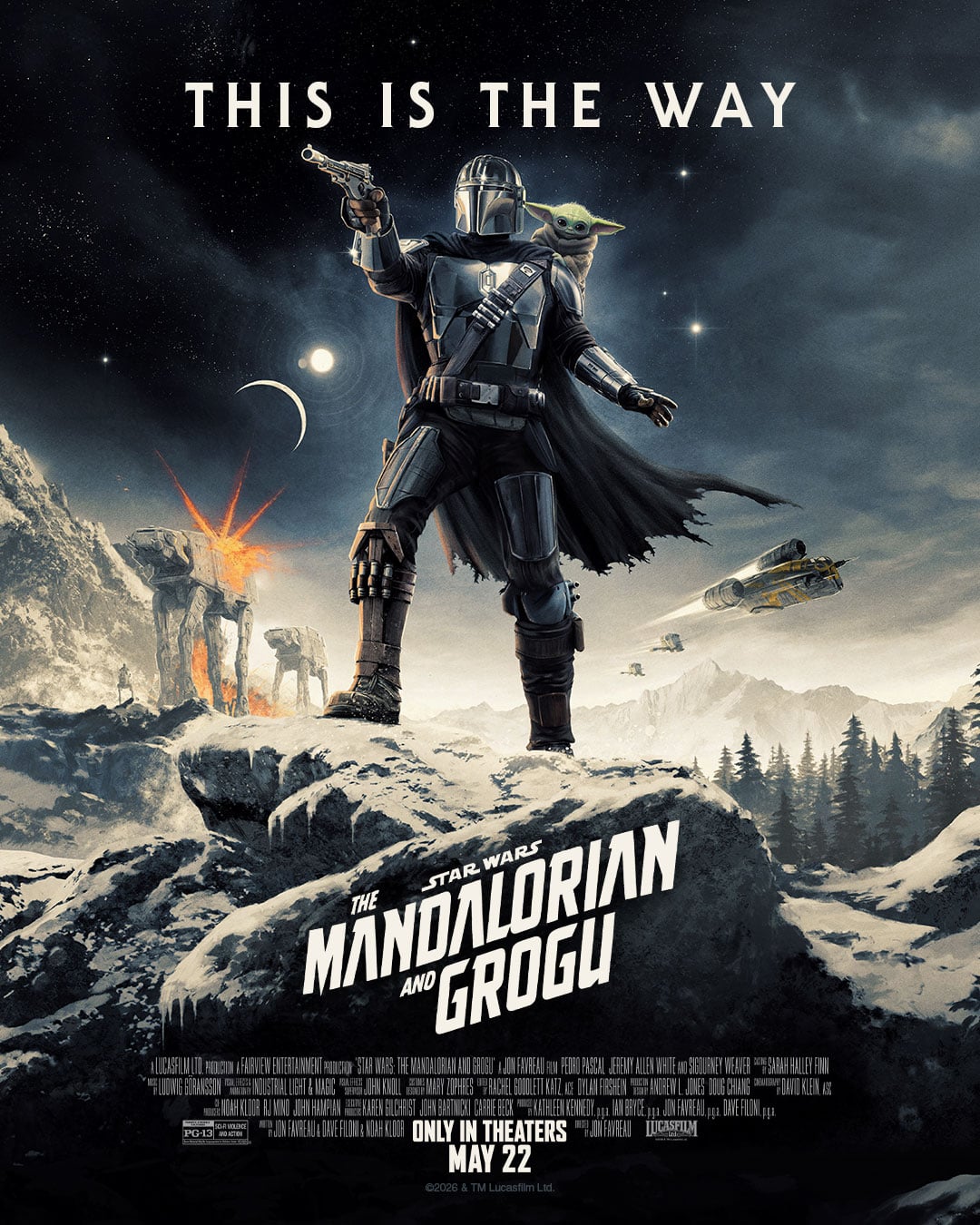 Matt Ferguson Mandalorian And Grogu Poster Full