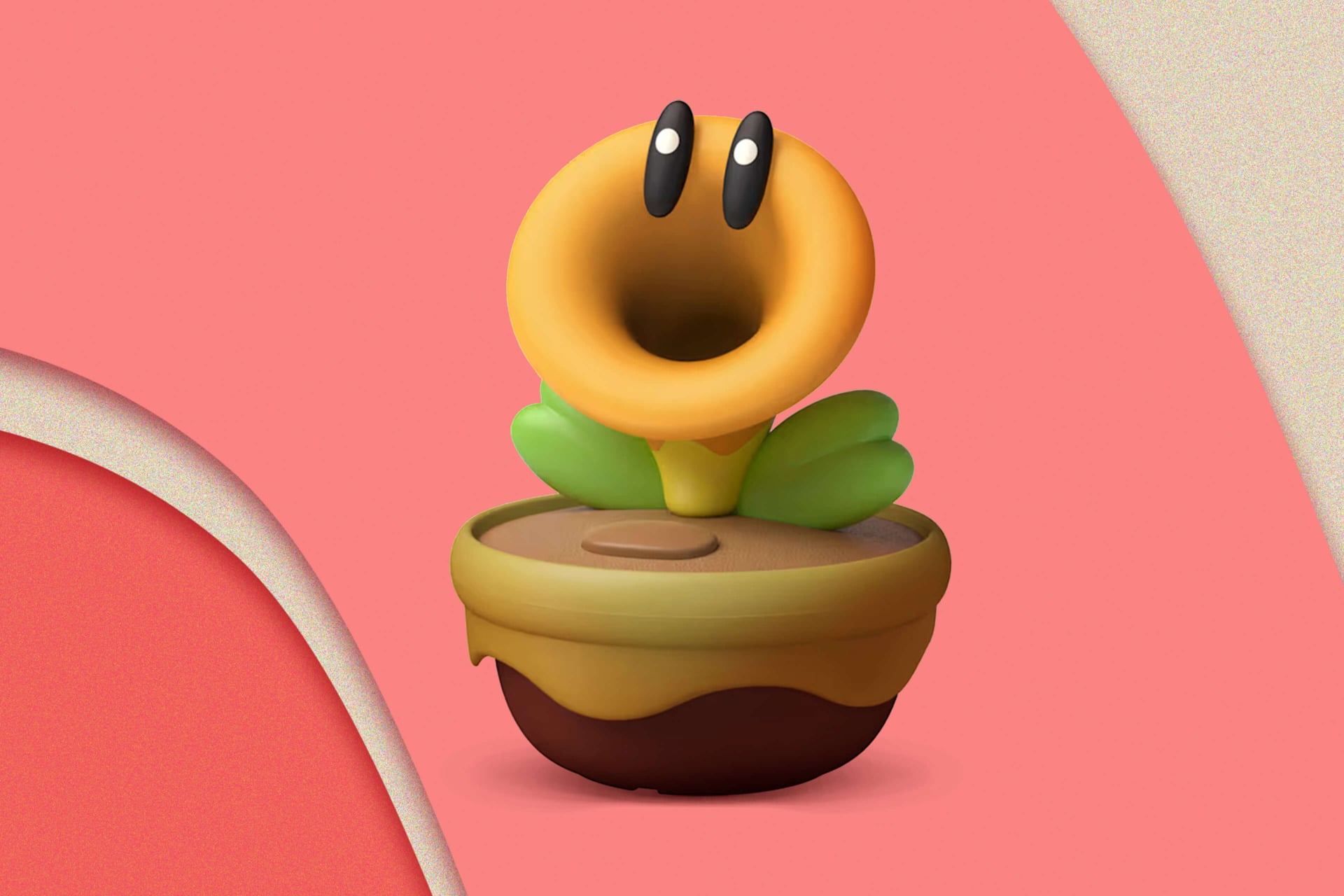 An illustration of the Nintendo Talking Flower.