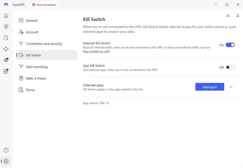Nordvpn Kill Switch Enable