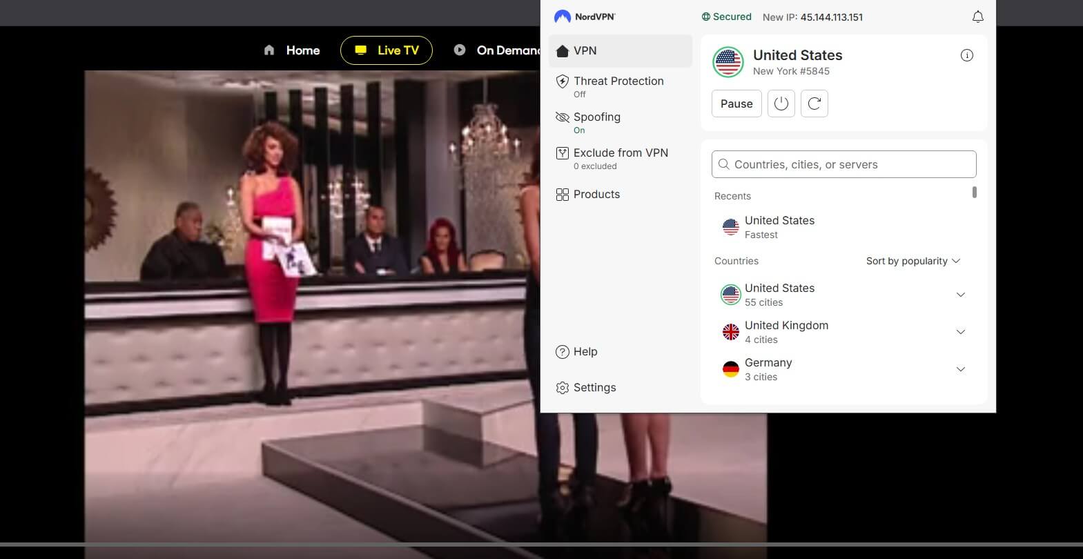 Nordvpn Pluto Tv Unblocked Chrome