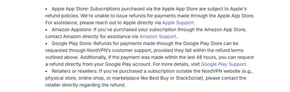 Nordvpn Refund Conditions