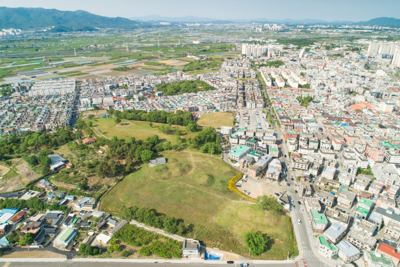 Panoramic View Of The Imdang Dong And Joyeong Dong