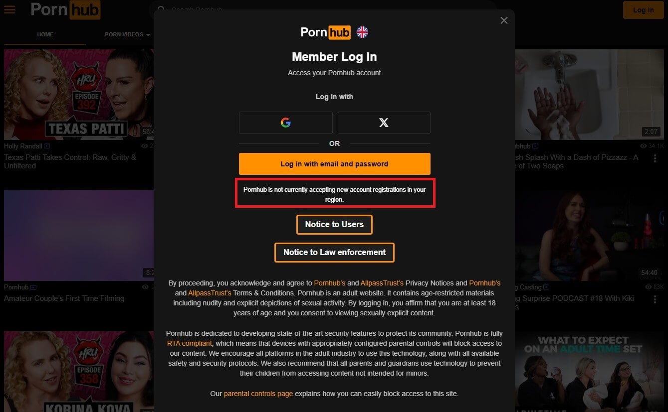 Pornhub Uk Blocked