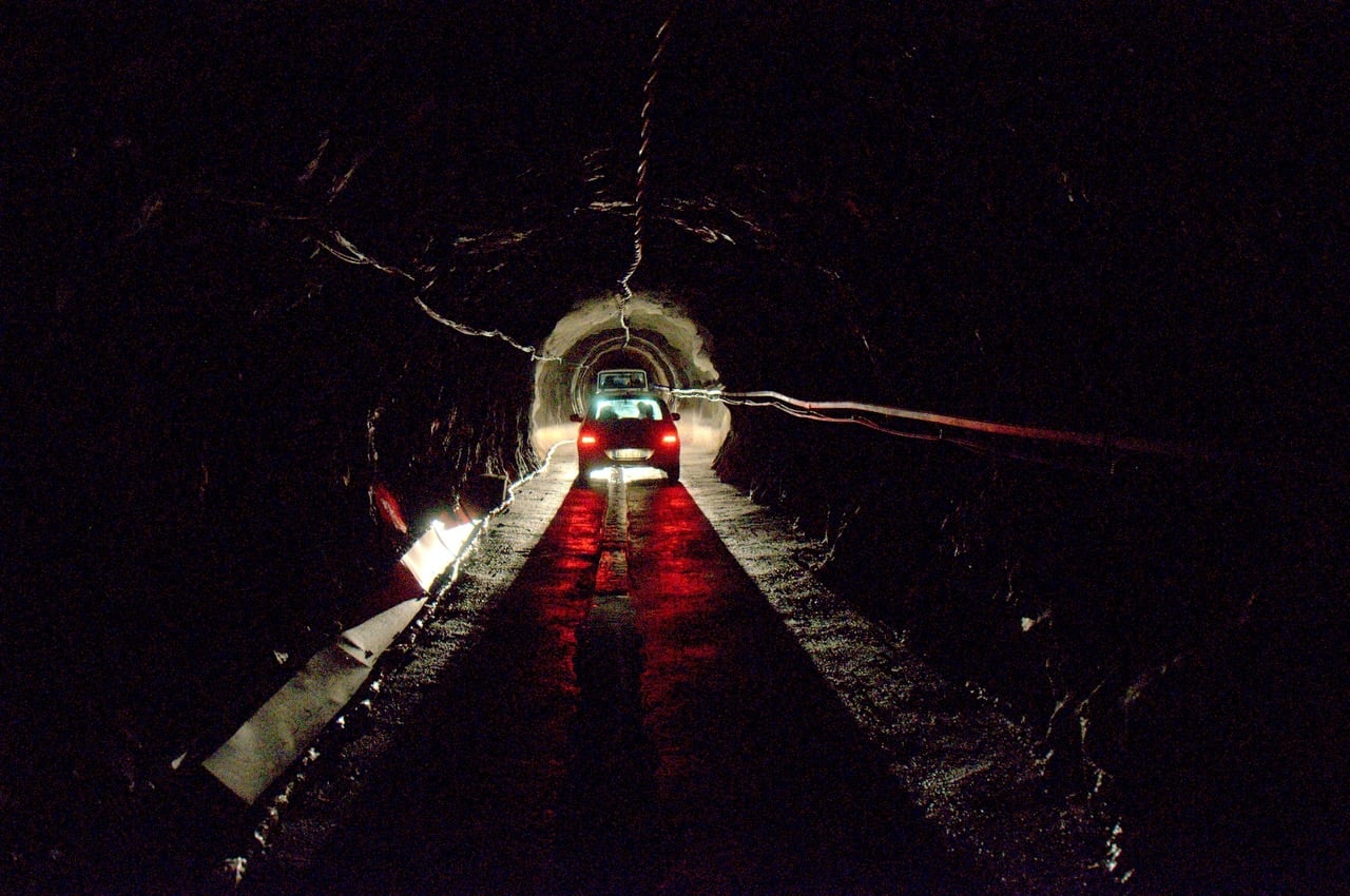 Rer Tunnel Piton De La Fournaise La Reunion Island
