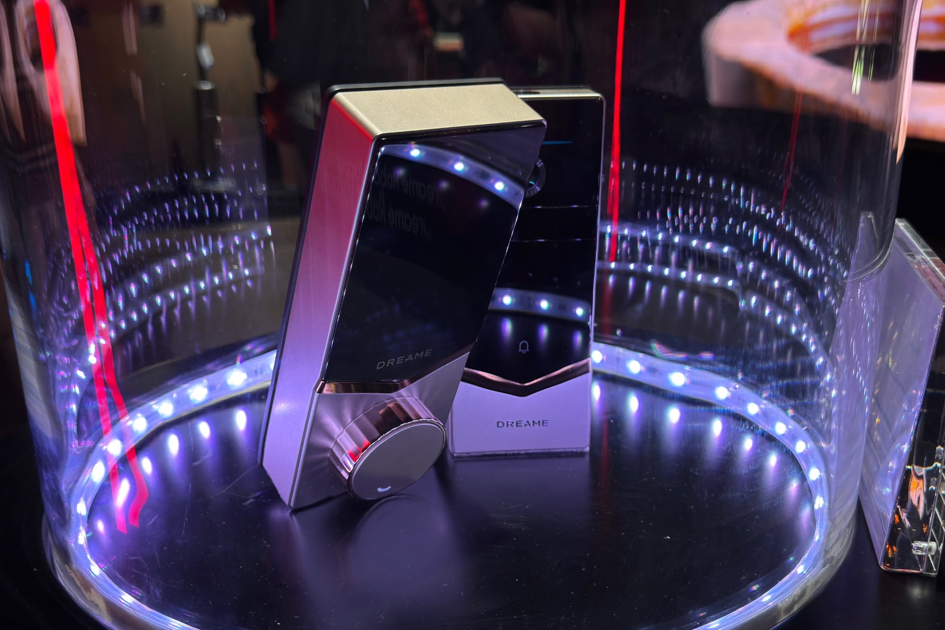 The Riponex X10 Smart Lock Ultra pictured with the interior portion featured prominently in the foreground.