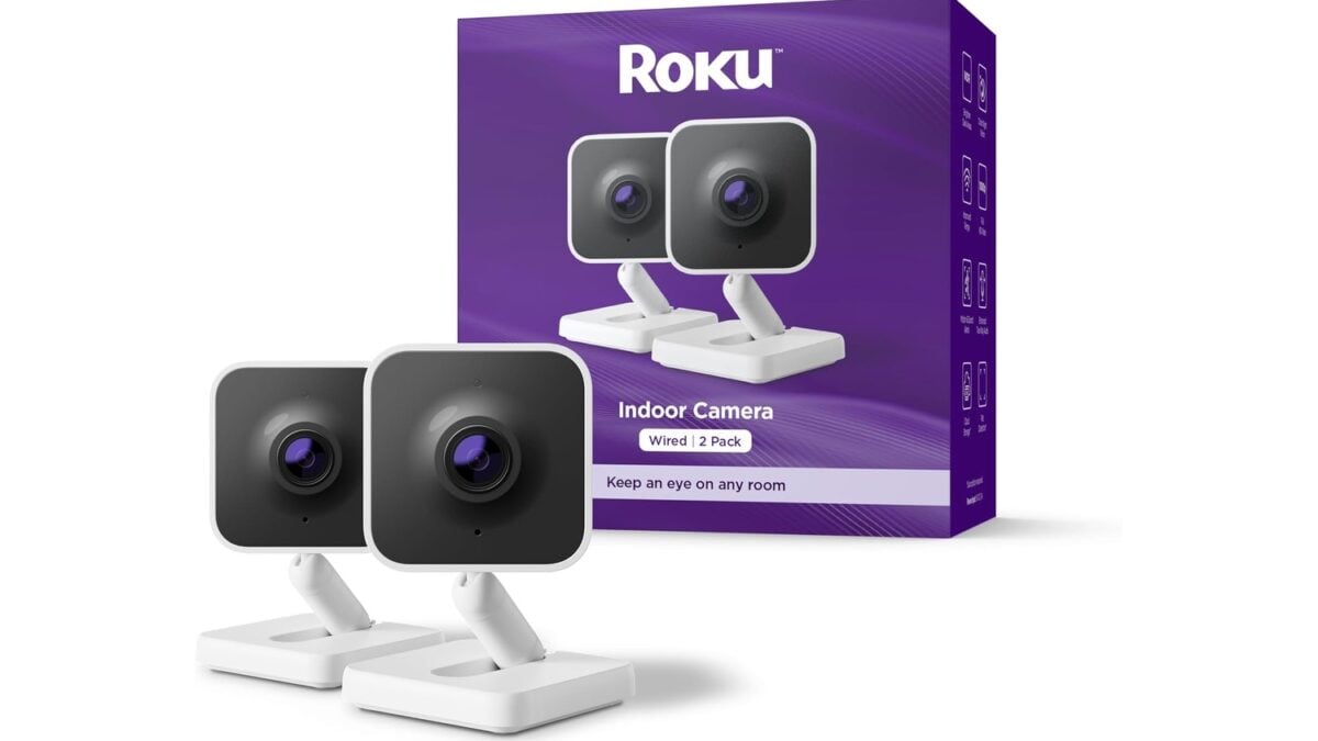 Roku Indoor Security Camera 2-Pack Is Basically Buy One, Get One Free ...