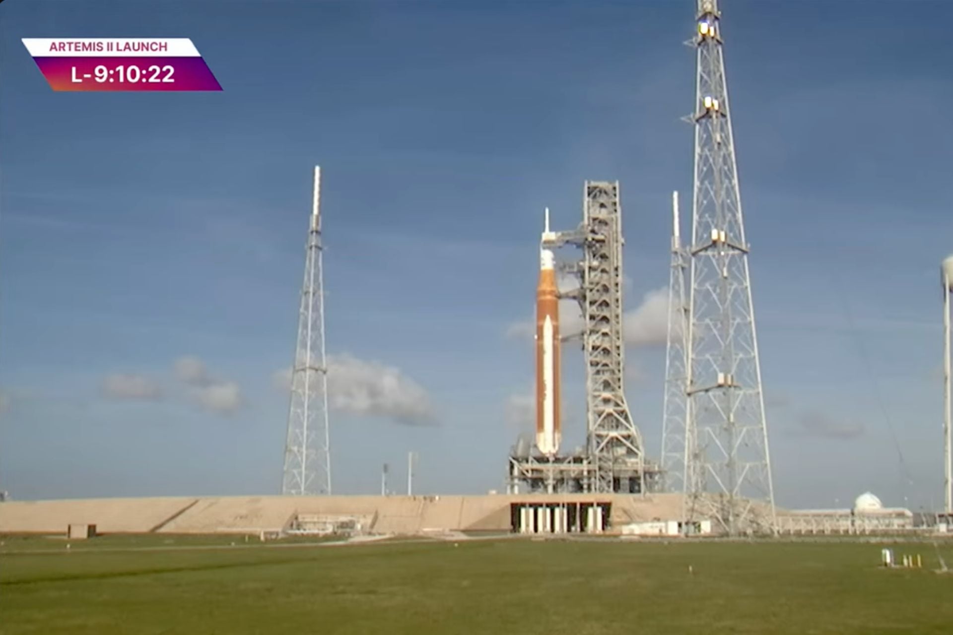 Sls On The Launch Pad