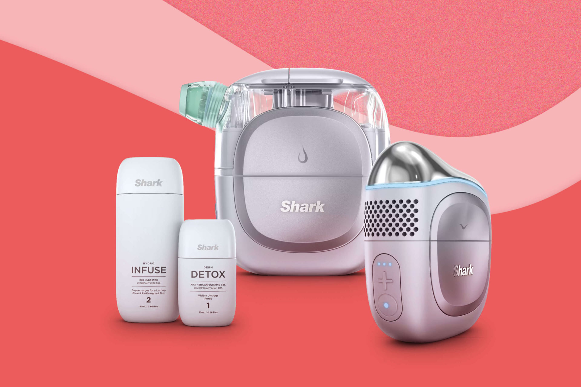 An illustration of the Shark Facialpro Glow.