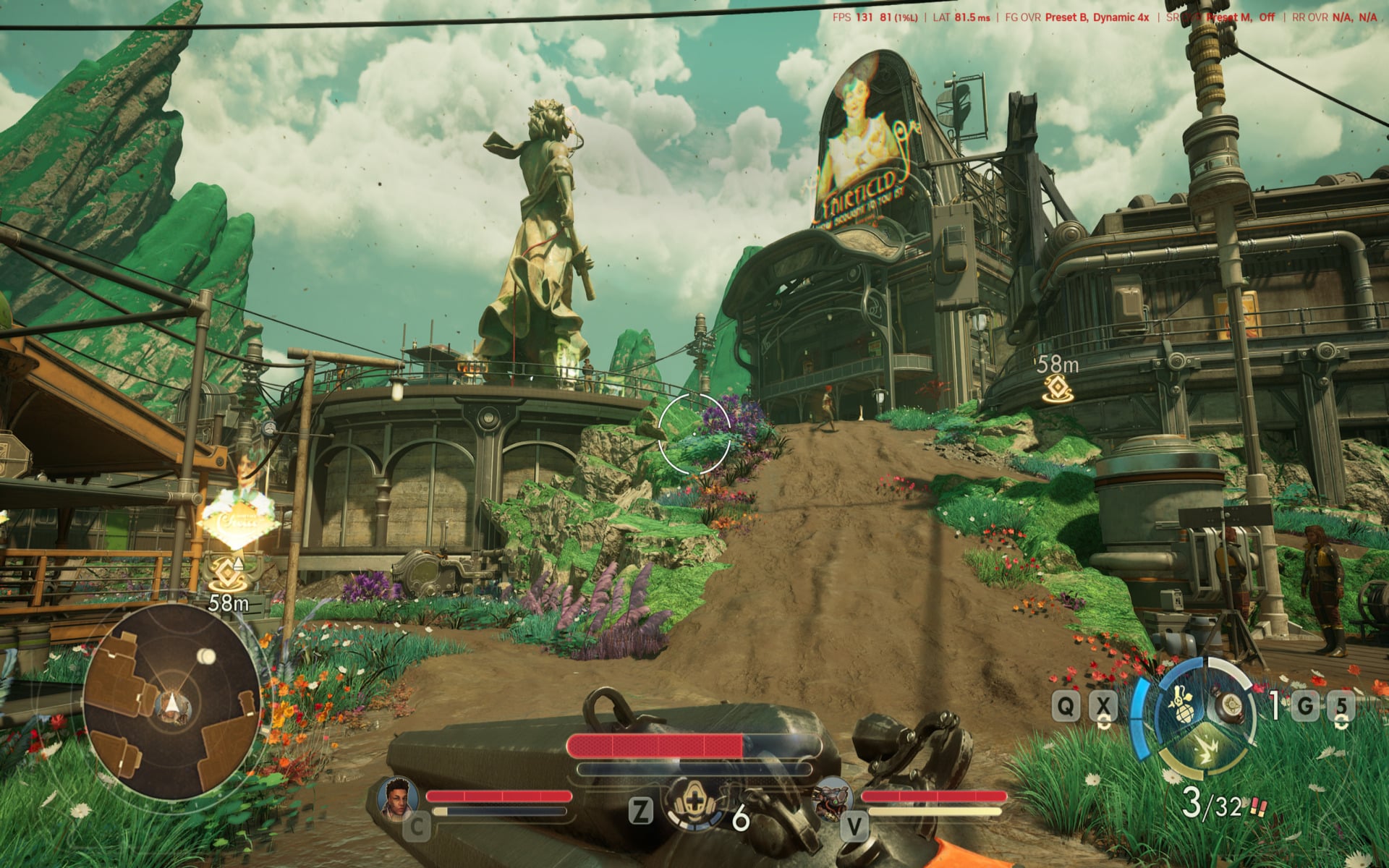 The Outer Worlds 2 High Settings Dynamic Frame Gen