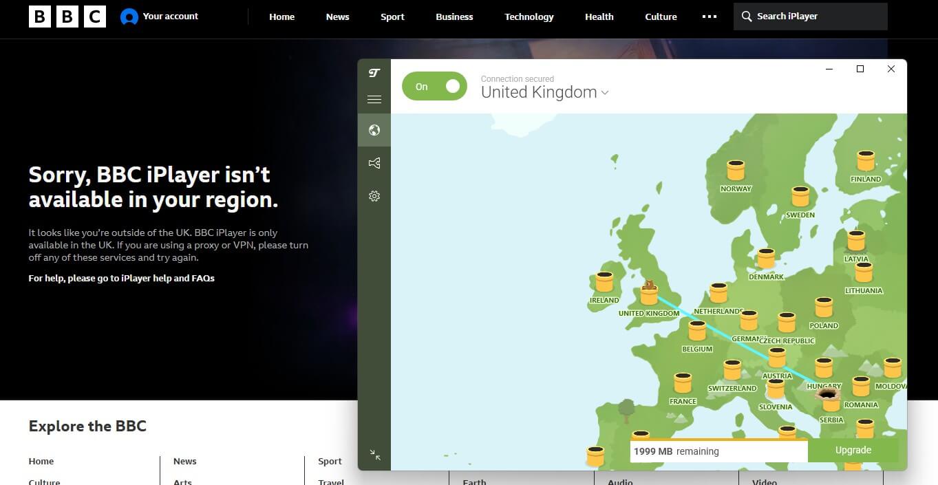 Tunnelbear Blocked Bbc Iplayer
