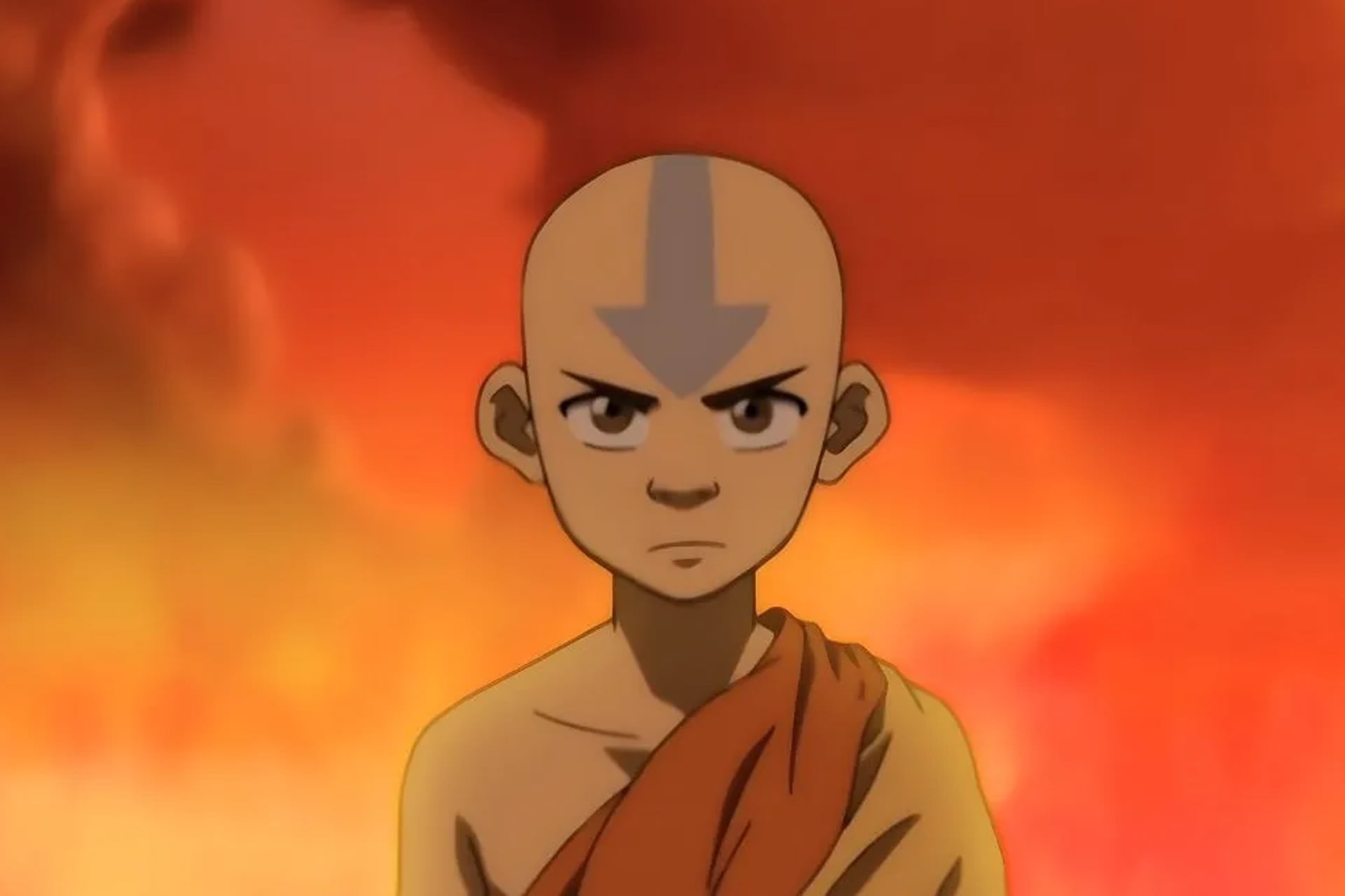 Avatar The Last Airbender Aang Angry