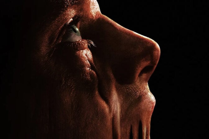 Promotional film still from Clayface