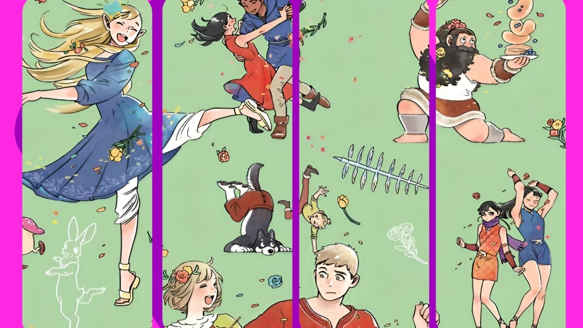 The 'Delicious in Dungeon' Art Book Is a Blissful Montage of 'D&D' Inspo