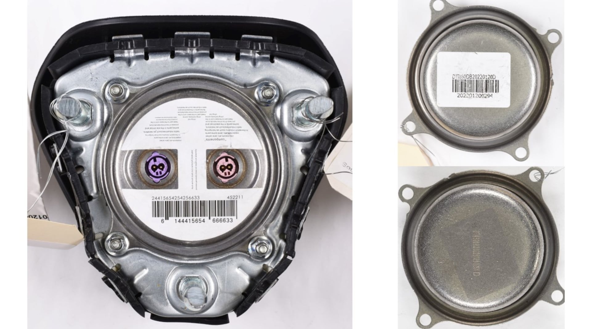 A DTN inflator installed in an air bag module 