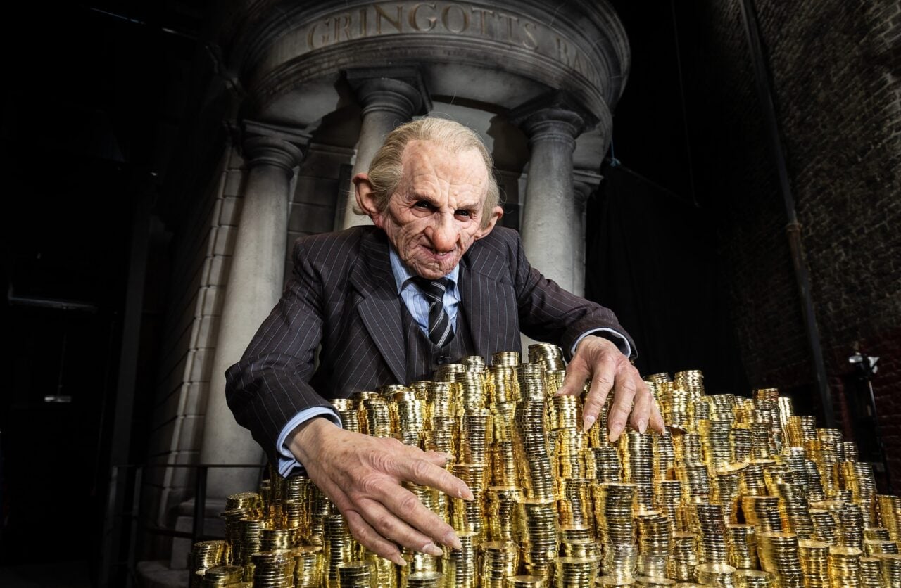 Harry Potter Goblin. Warner Bros. Studio Tour London Announces The Launch Of The Original Gringotts Wizarding Bank