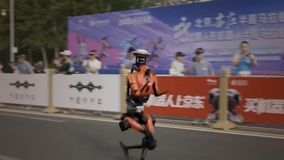 This Goofy Humanoid Robot Can Run a Half Marathon Faster Than You (and Everyone Else)