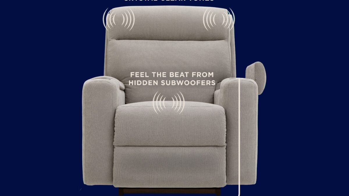 La-Z-Boy’s New Recliner Blasts Surround Sound at Your Butt