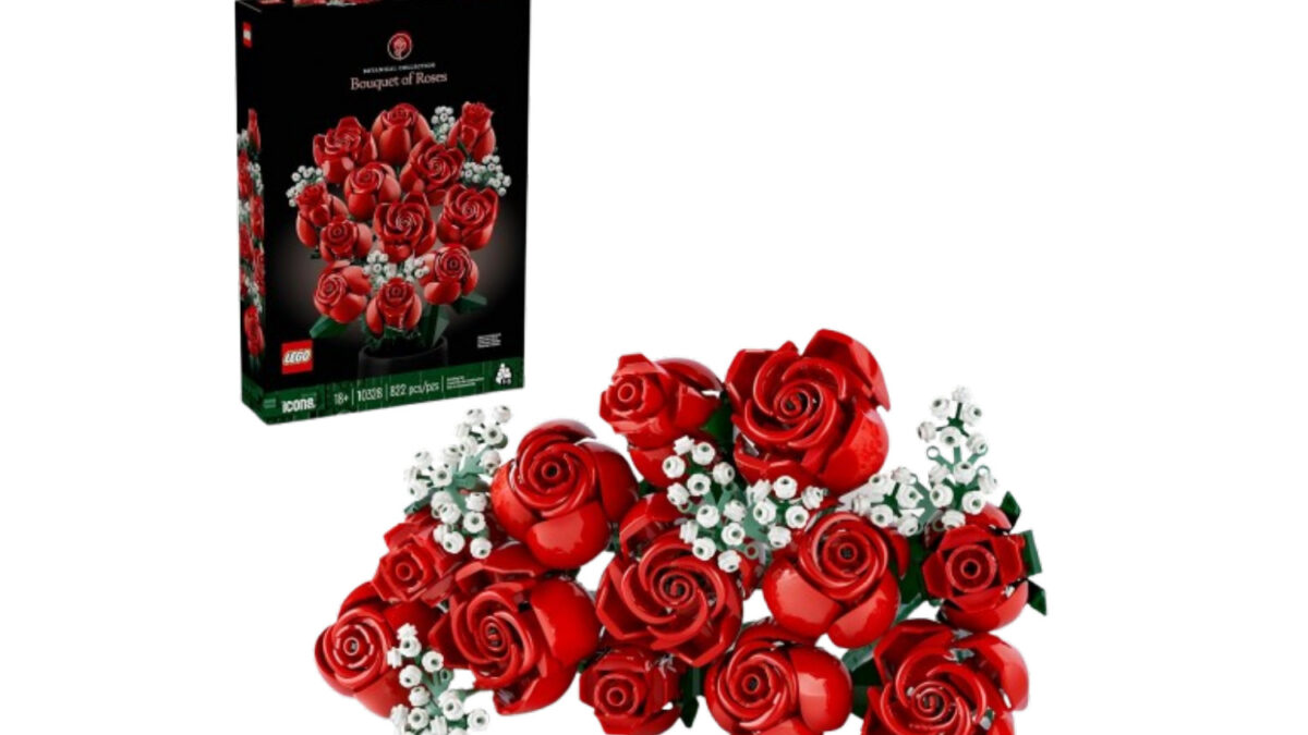 LEGO Starts Artificial Flowers Deals Early, Bouquet of Roses Drops to Record Low Ahead of Mother's Day Rush