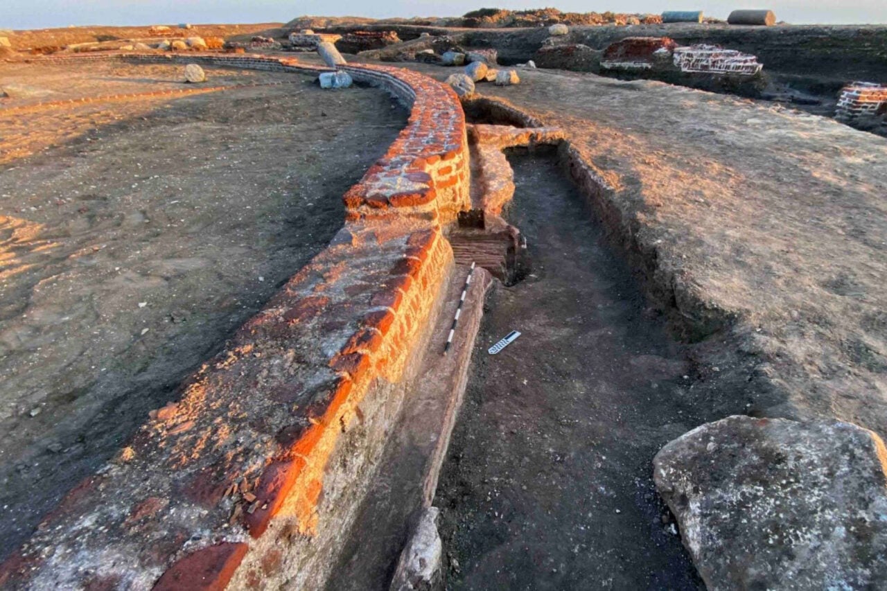 Pelusium Pelusius Shrine Close Up