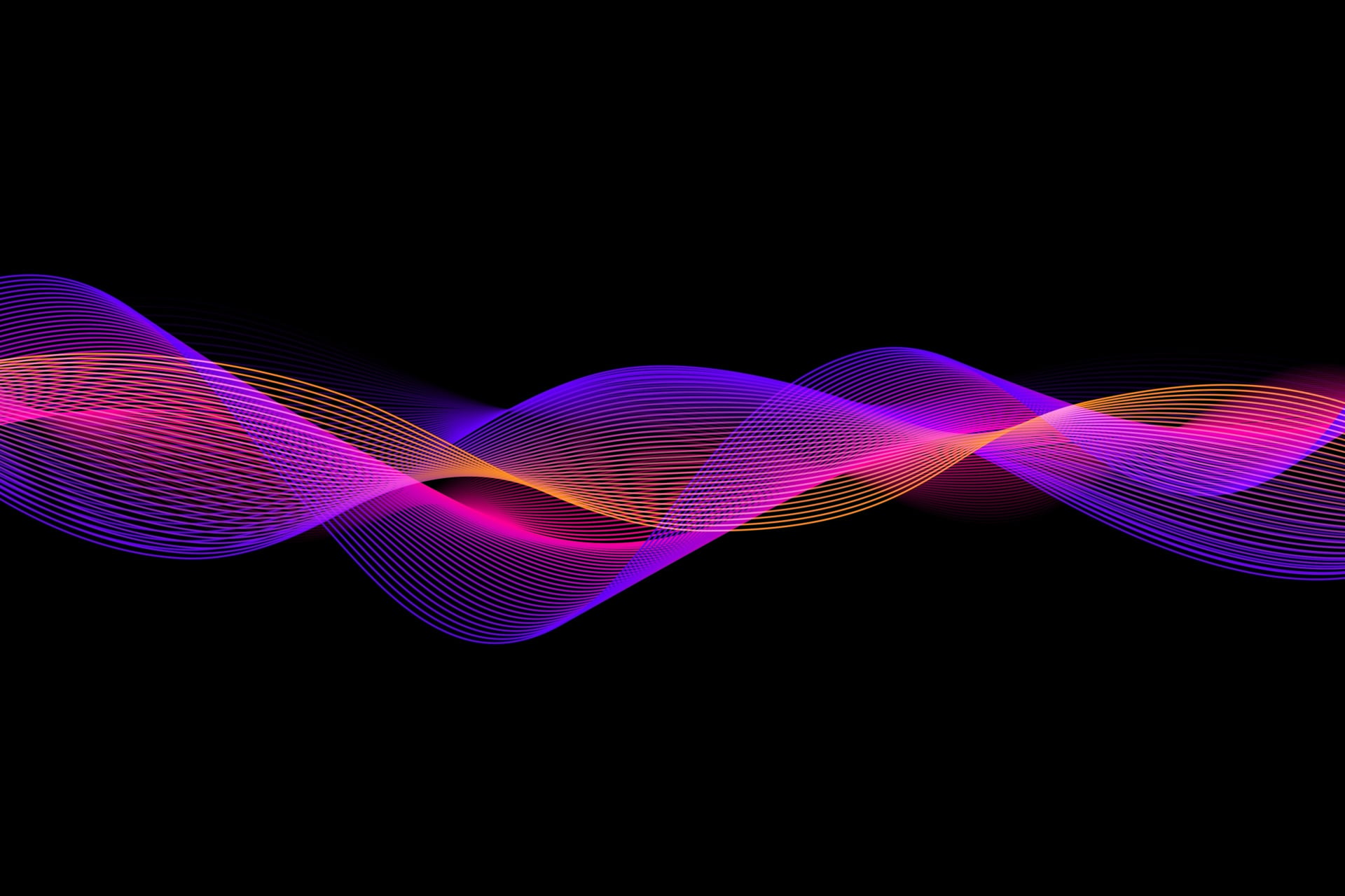 A vector representation of sound waves.
