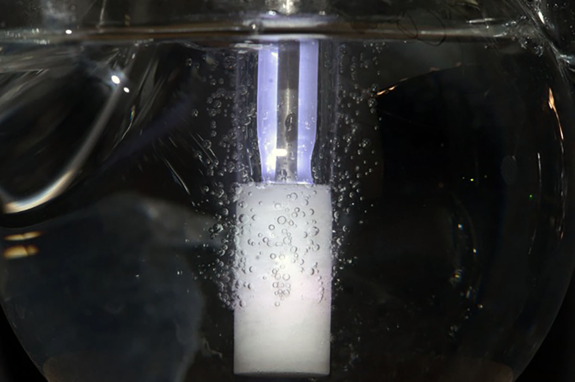 A plasma-based bubble reactor converts methane to methanol in one relatively simple step.