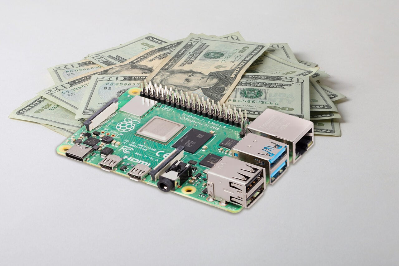 Raspberry Pi and cash