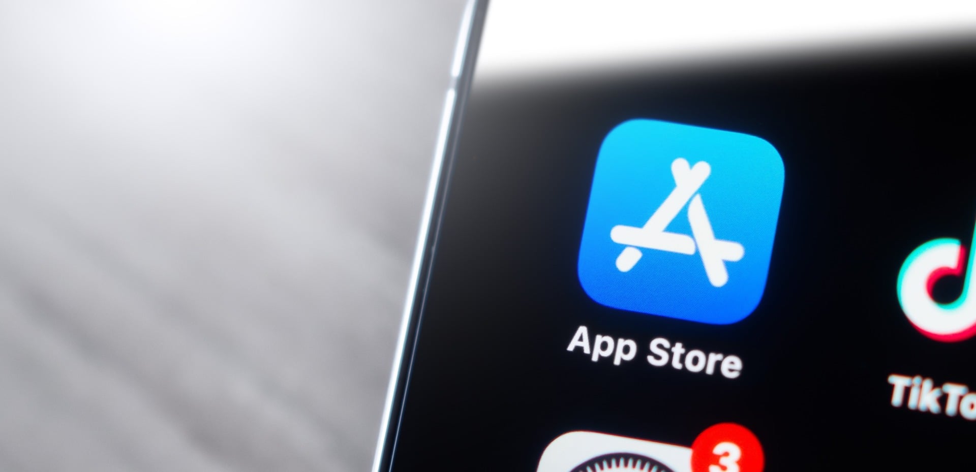 App Store icon on an iPhone