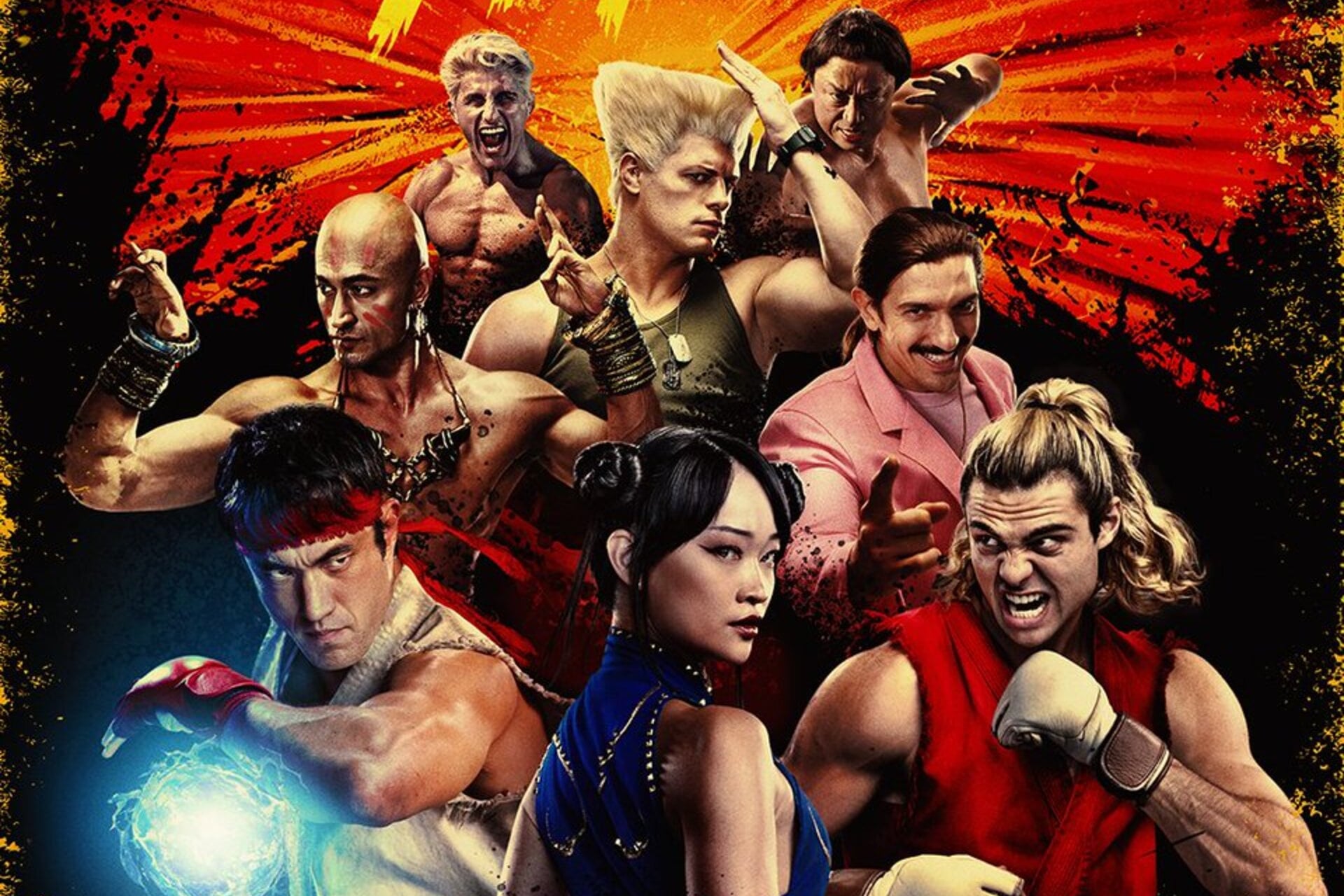 Street Fighter Poster Hed