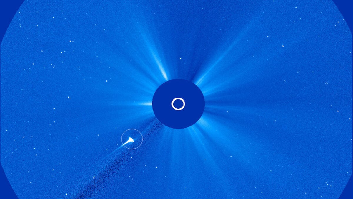 Watch a Comet Get Torn Apart by the Sun and Become a&hellip;