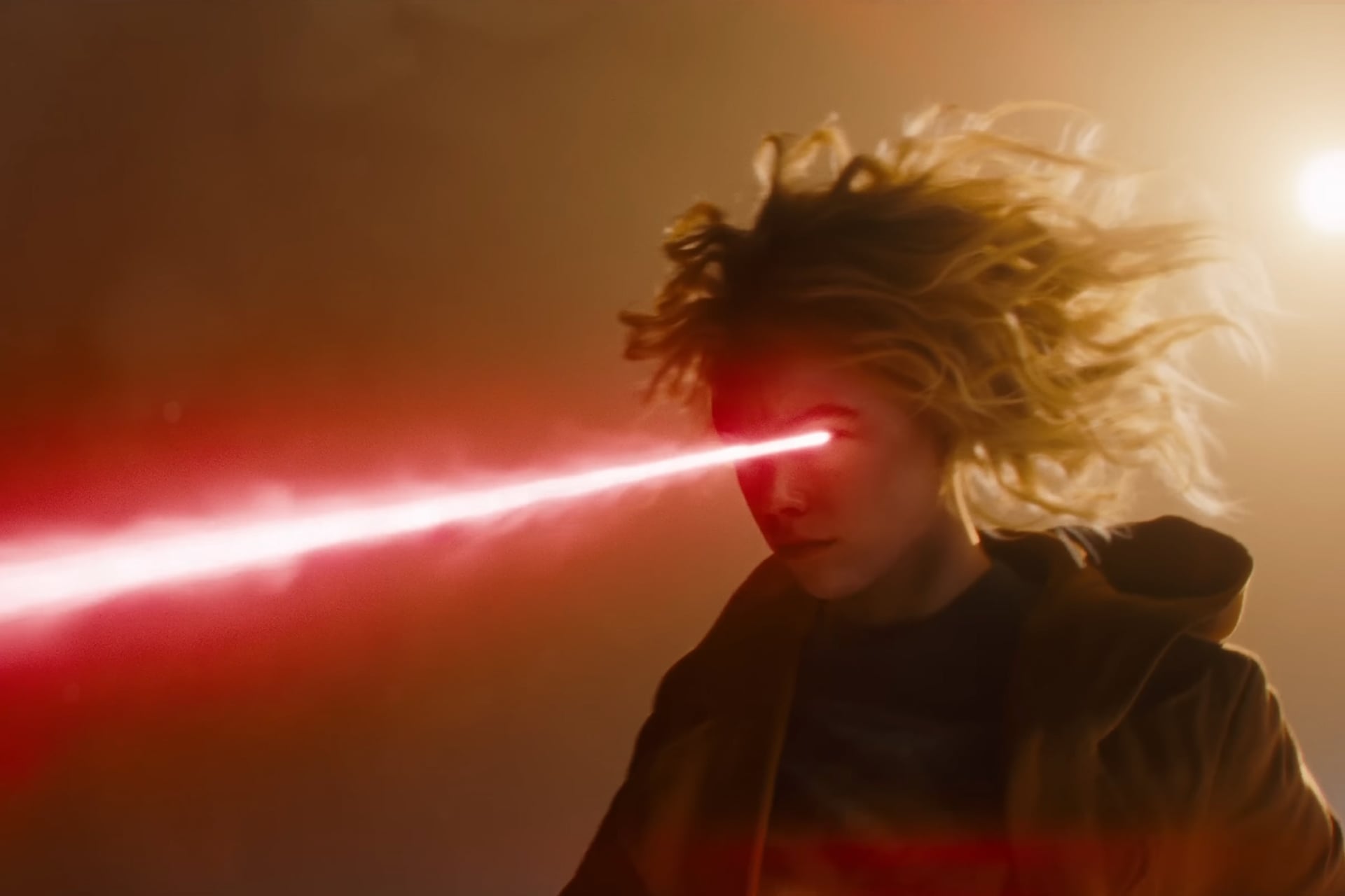 Supergirl Heat Vision