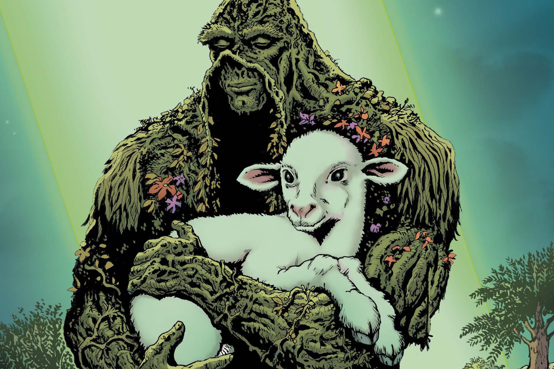 Swamp Thing 1989 Cover Rick Veitch