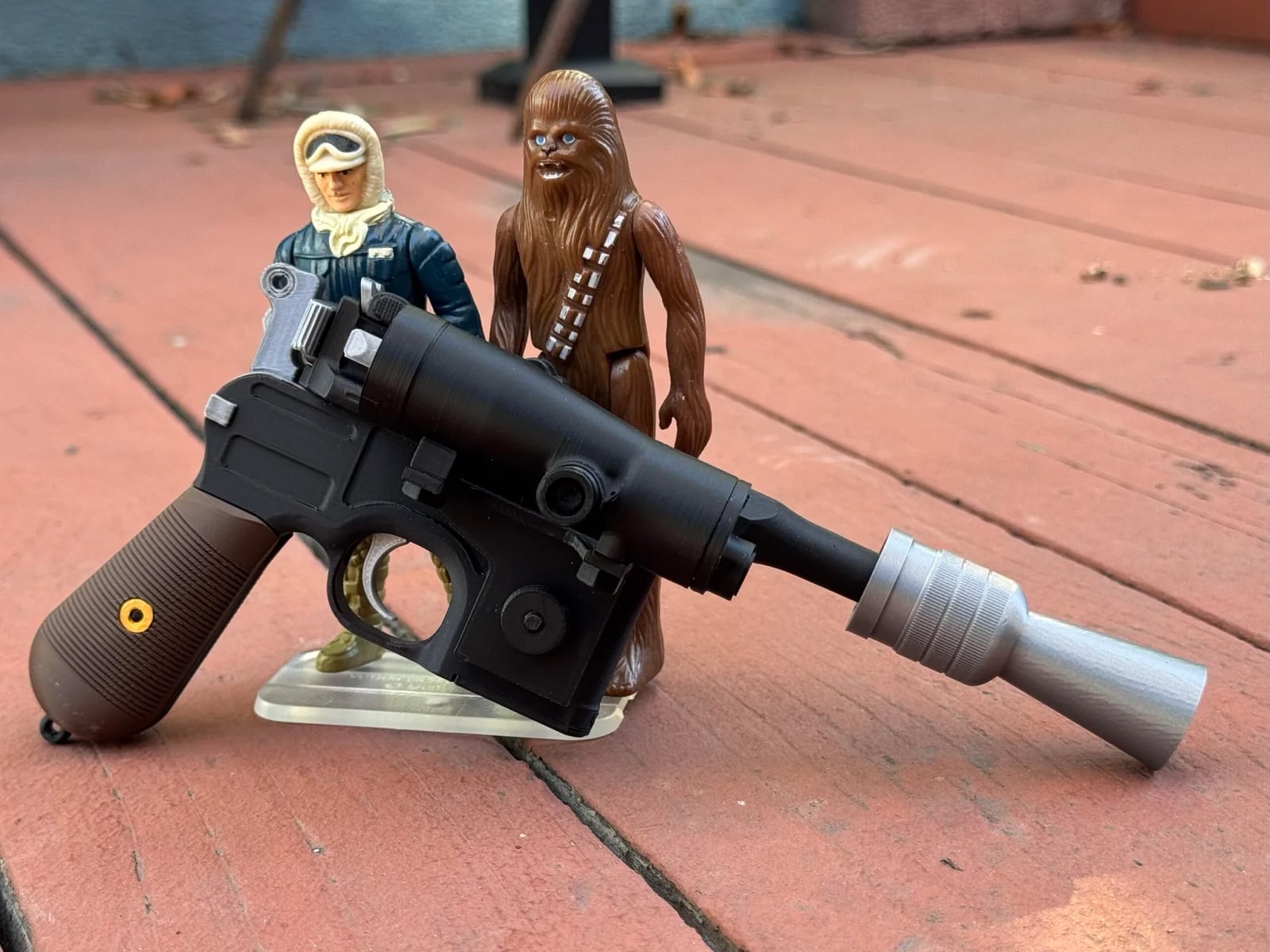 Blaster Han Solo stampato in 3D