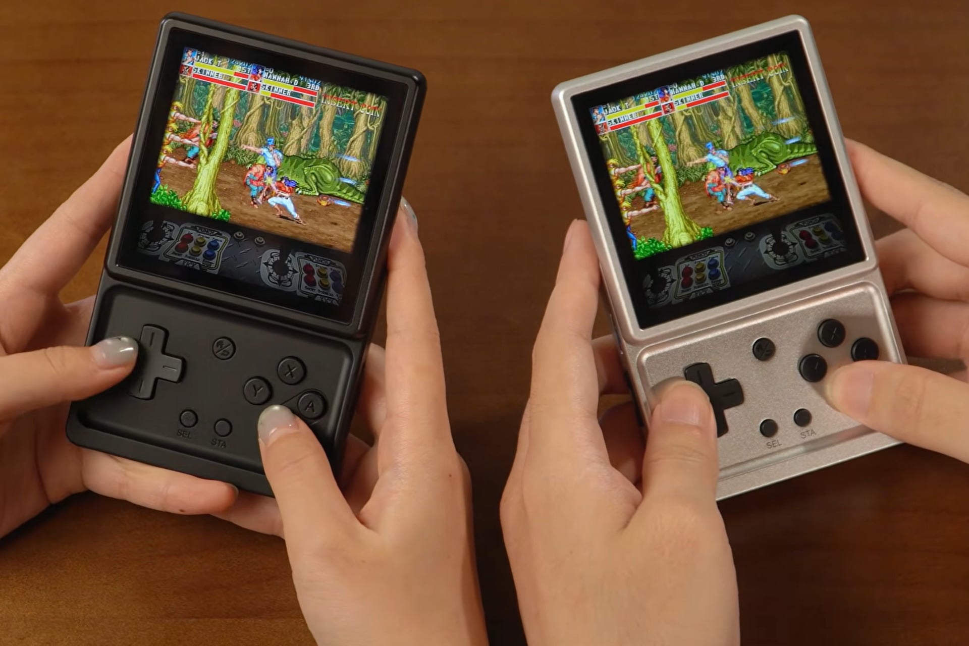 A clamshell handheld is already great, but what if we had a rotating mechanism instead?