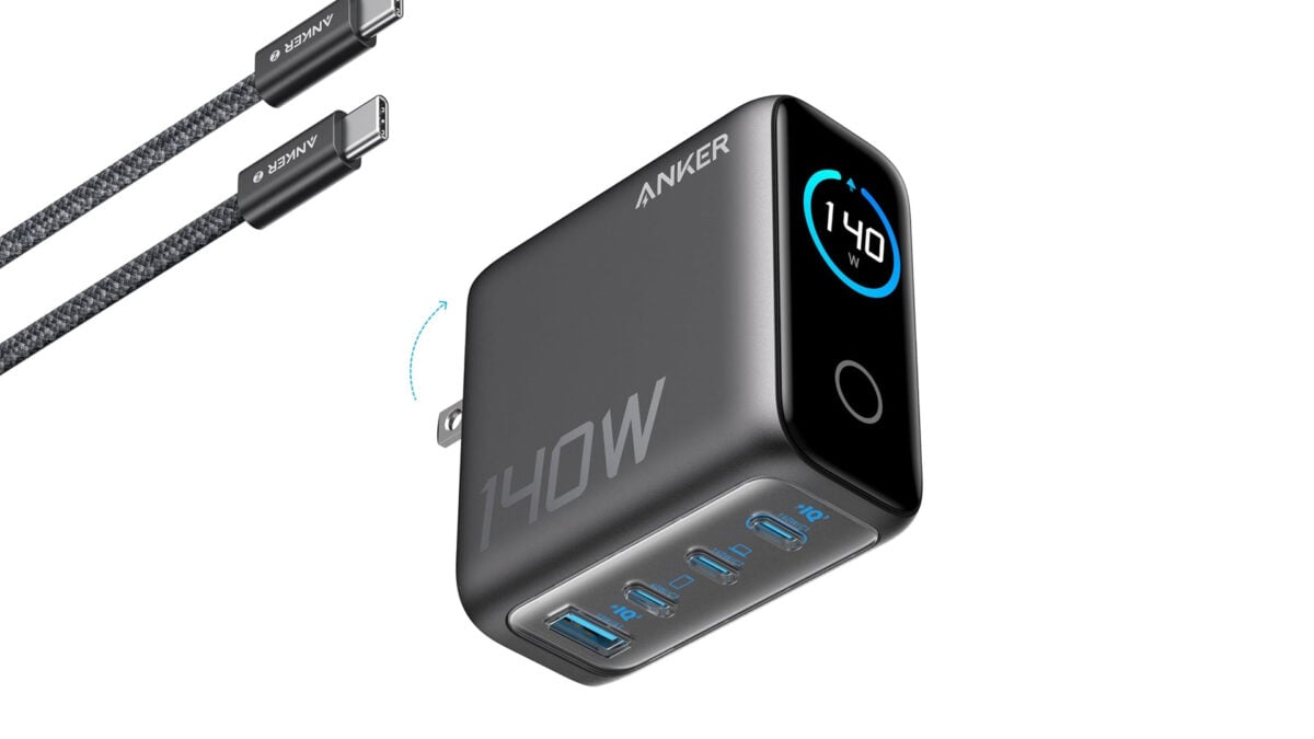 Anker 140W Smart Display Charger Drops Back to Its Lowest Price of the Year, Powerful Enough to Charge a MacBook Pro