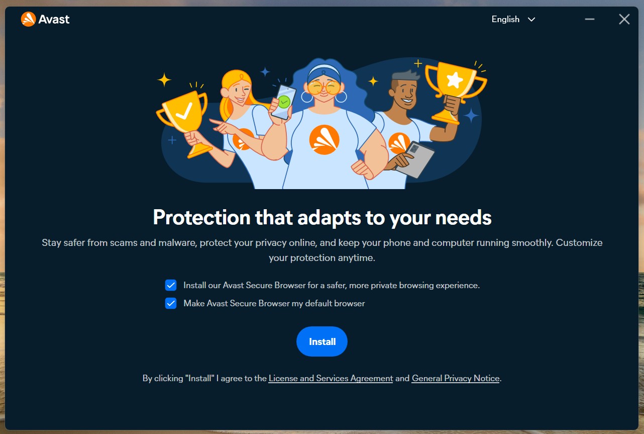 Avast One Installation Process