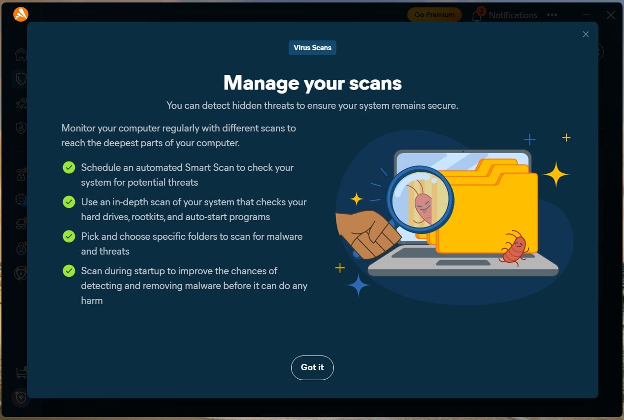 Avastone - Manage your scan advices