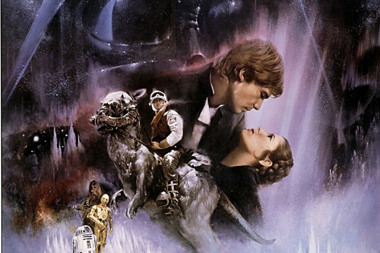 Empire Strikes Back Poster Crop