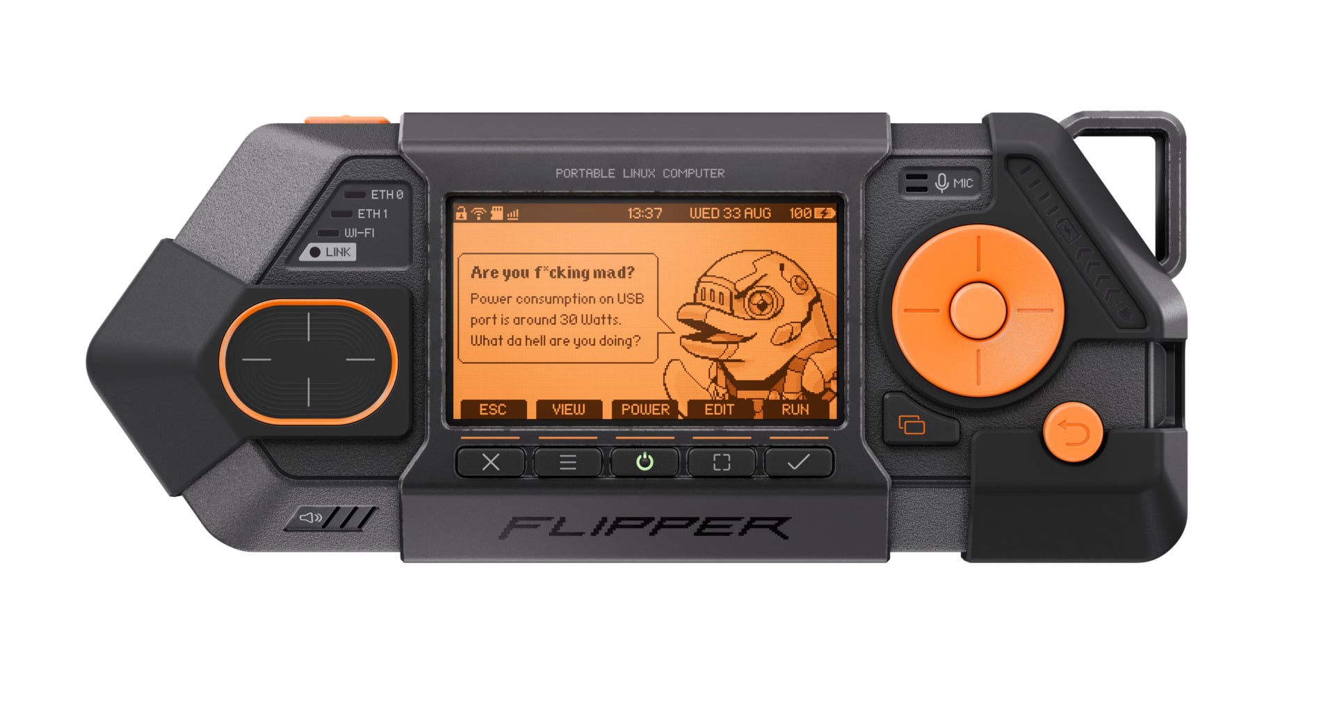Flipper One Mascot