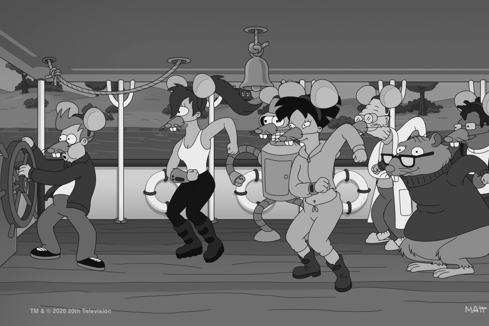 Futurama Steamboat