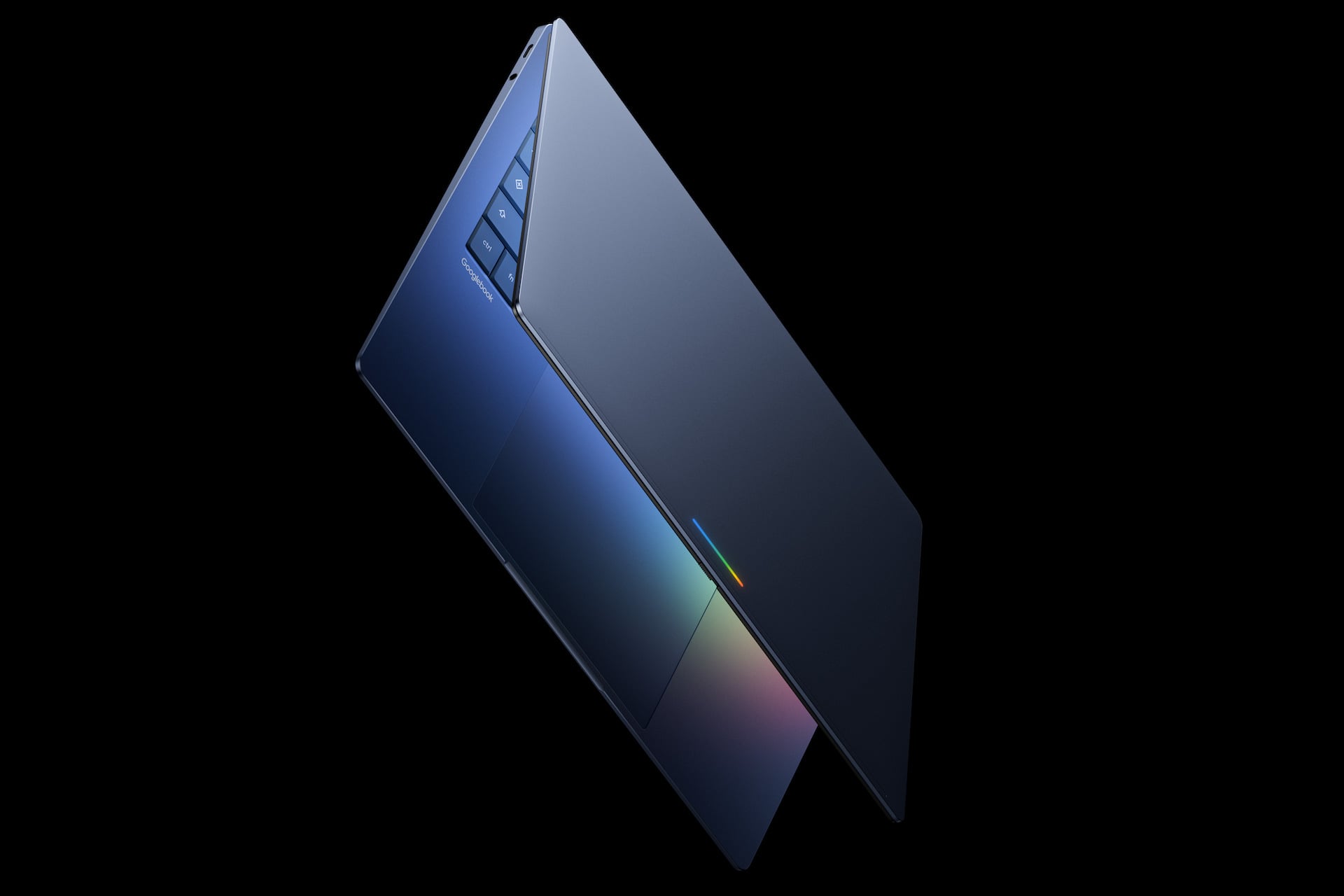 All Googlebooks will have that "Glowbar" to help users differentiate them from other low-end laptops.