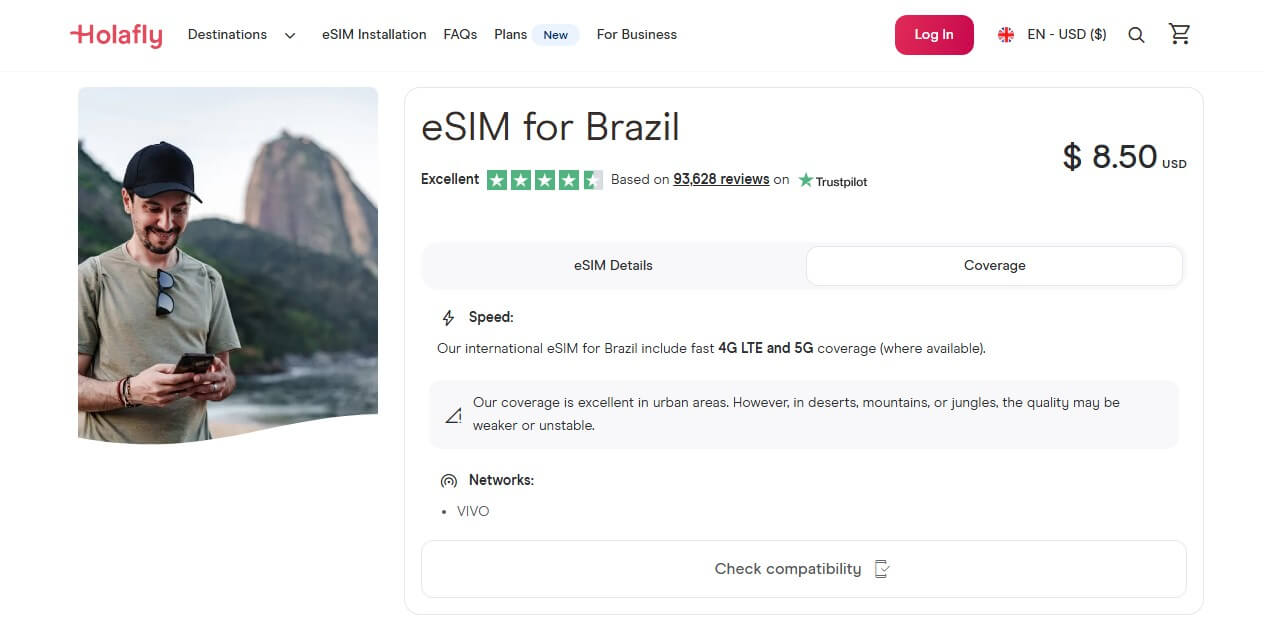 Holafly Esim For Brazil