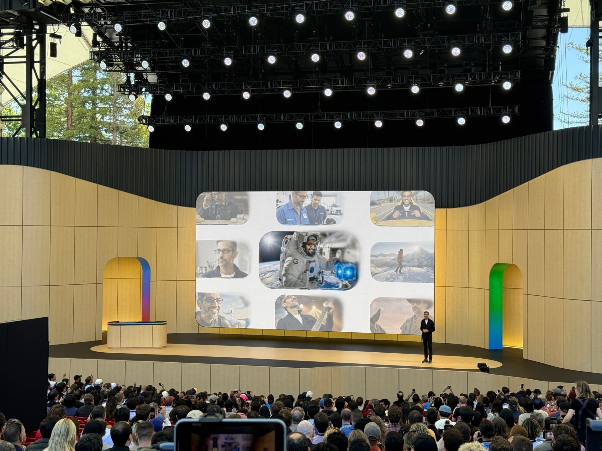 Sundar Pichai at Google IO 2026